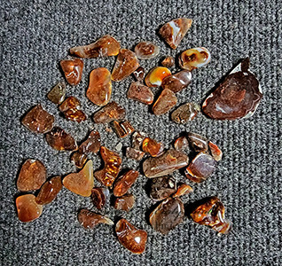 Fire Agate  TUMBLED 2001931