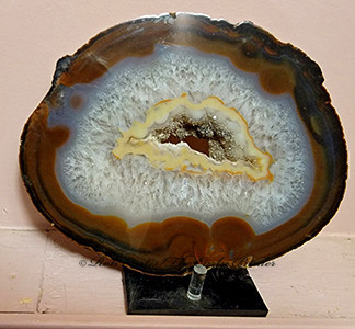 polished slab  BRAZILIAN AGATE 2001798
