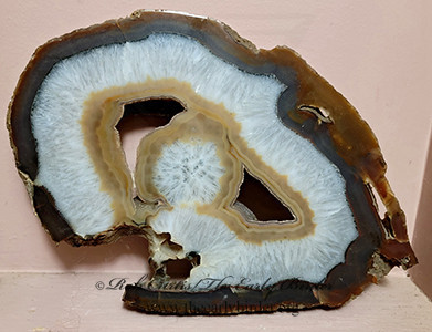 polished slab  BRAZILIAN AGATE 2001801