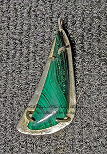 Malachite  SILVER PENDANT 2001888