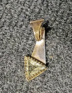 Tourmalinated Quartz  SILVER PENDANT 2001896