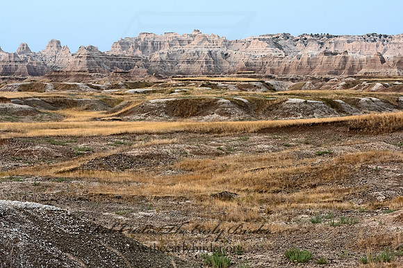 Badlands National Park  COLORED ROCKS 6036653-z